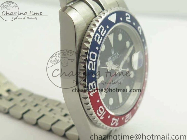 0402 GMT-Master II 126710 BPF BLRO SS Black Dial On SS Jubilee Bracelet A Youthful 3483